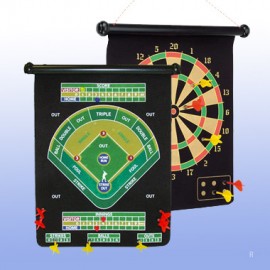 Magnetic "Baseball" Dart Game with Logo