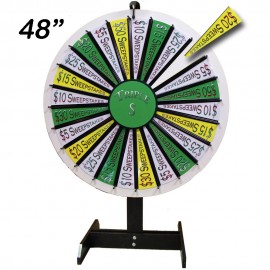 Custom 48 Inch Insert Your Graphics Prize Wheel
