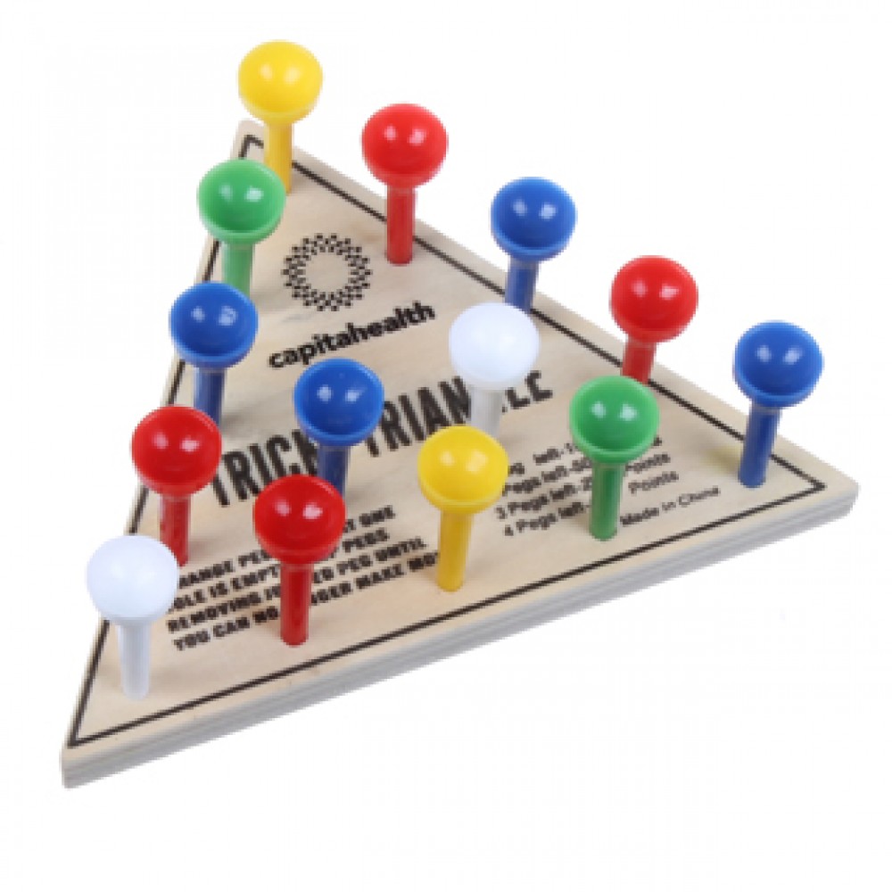 Logo Branded Triangle IQ Game Logo Branded Triangle IQ Game