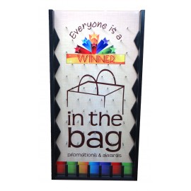 36" Custom printed Drop A Puck game with Logo