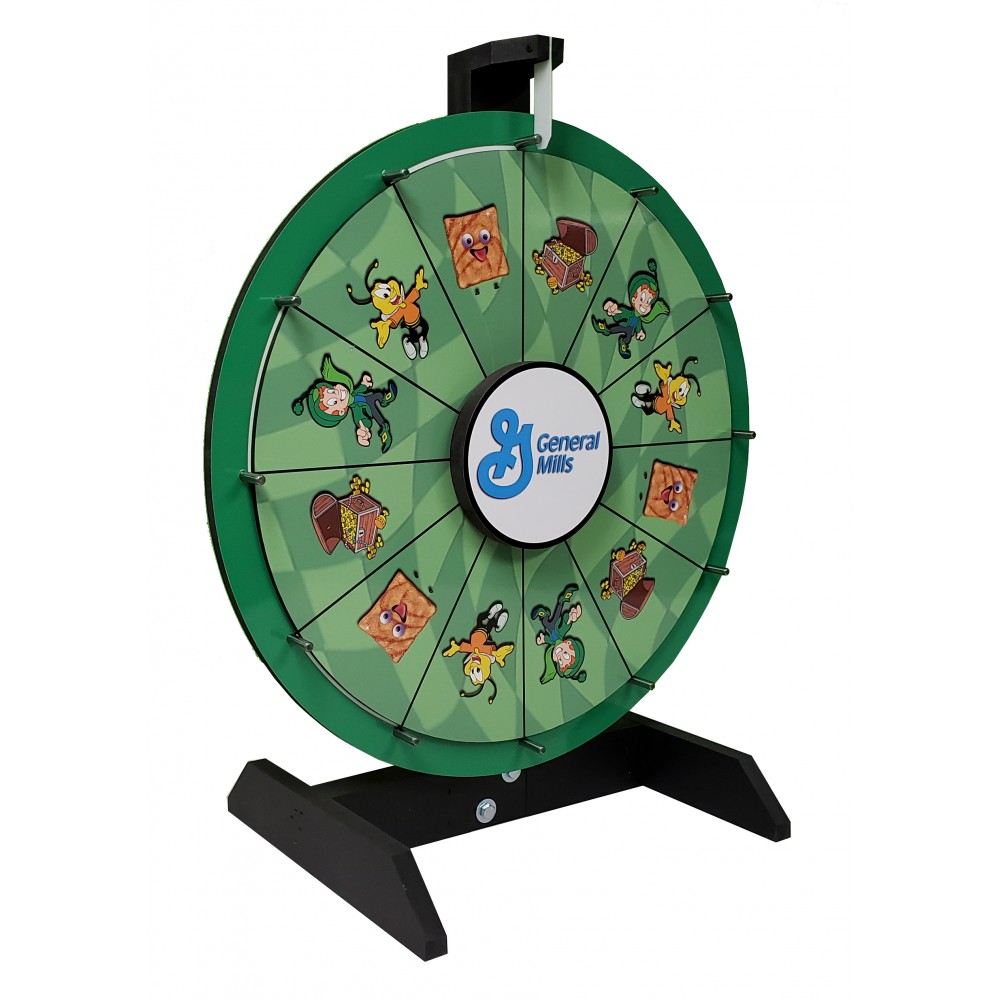 Personalized 24 Inch Removable Disc Prize Wheel Personalized 24 Inch Removable Disc Prize Wheel