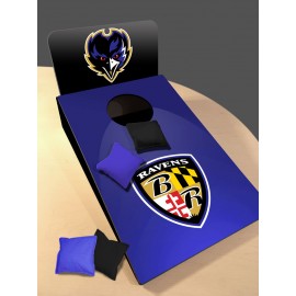 Custom Table Top Corn Hole Game (18" deep/long x 12" wide)