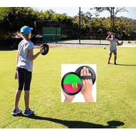 Logo Branded Self Sticky Toss & Catch Ball Game Set.