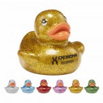 Customized 2" Glitter rubber ducks