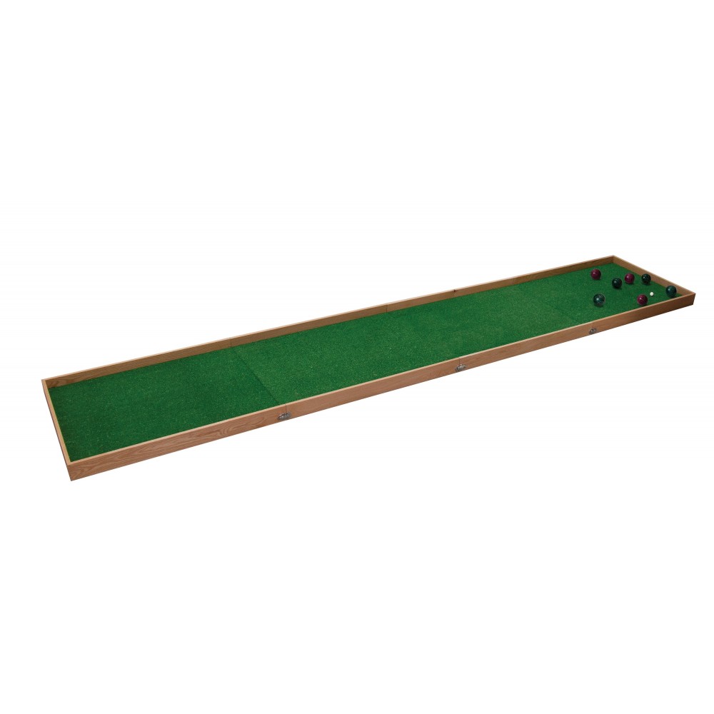 Portable Bocce Ball Court - Blank with Logo