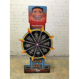 Promotional Table Top Spinning Wheel Game 35-18 (35" high, 18" diameter wheel)