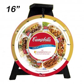 16 Inch Custom Printed Prize Wheel with Logo