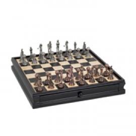 Custom Golf Chess & Checker Set w/ Storage