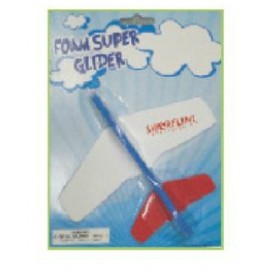 Foam Super Glider Airplane with Logo  Foam Super Glider Airplane with Logo