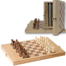 Personalized Wooden Chess & Shut The Box Game