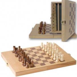 Custom Wooden Chess & Shut The Box Game