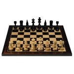 Customized Grand Russian Style Chess Set - 19" Board