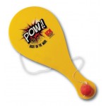 Personalized Plastic Paddle Ball Game
