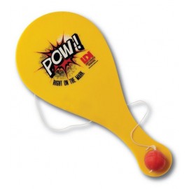 Plastic Paddle Ball Game with Logo  Plastic Paddle Ball Game with Logo