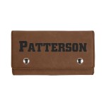 Promotional Dark Brown Leatherette Card & Dice Set