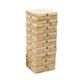 Promotional Jumbo Toppling Tower Blocks Game (1 Imprint Location)  Promotional Jumbo Toppling Tower Blocks Game (1 Imprint Location)