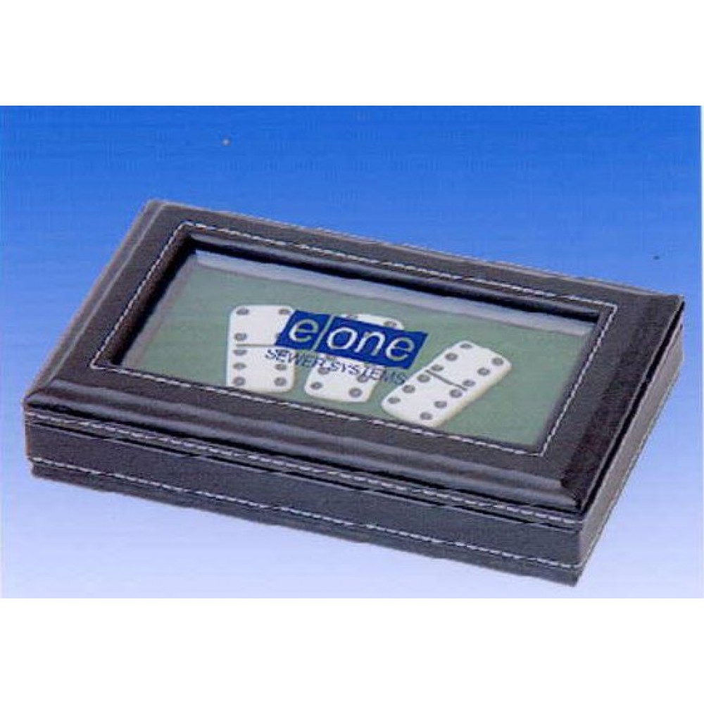 Logo Branded Deluxe Double 6 Urea Dominoes Logo Branded Deluxe Double 6 Urea Dominoes