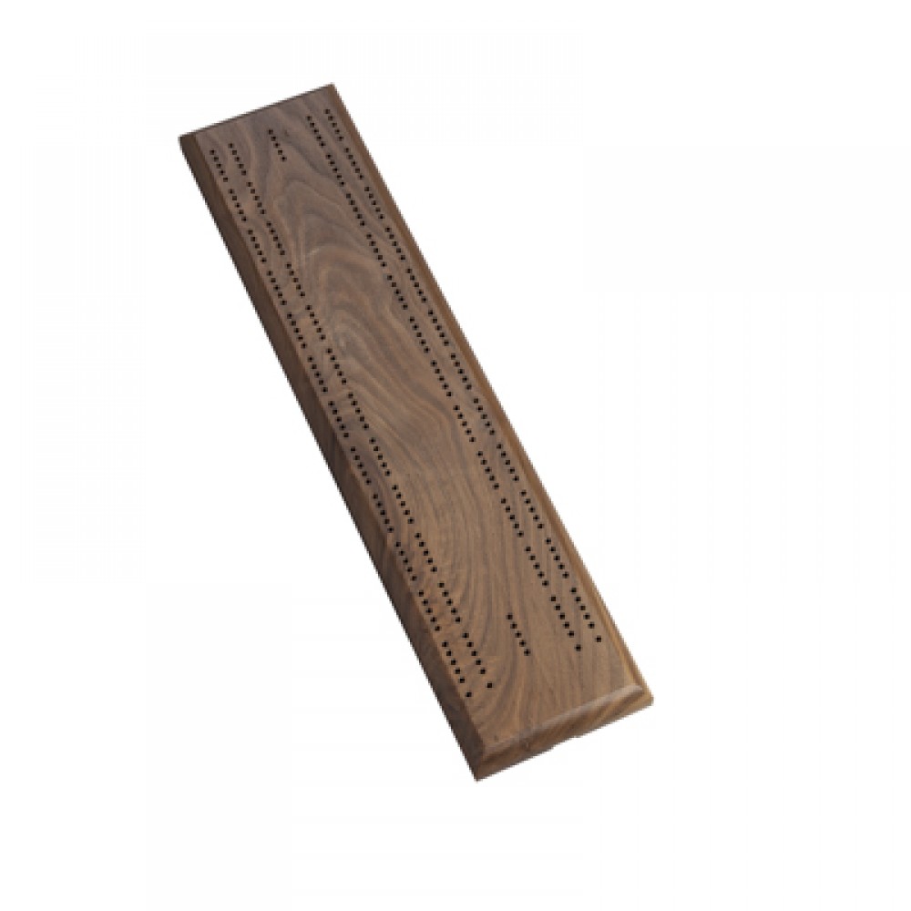 Logo Branded Competition Cribbage Set w/ Solid Walnut Wood & 2 Track Board Logo Branded Competition Cribbage Set w/ Solid Walnut Wood & 2 Track Board