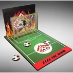 Table Top Soccer Game (18" deep/long x 12" wide) with Logo