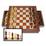 Customized Camphor Chess Set w/ Drawers