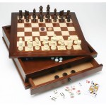 Logo Branded 10-in-1 Camphor Wood Combination Set