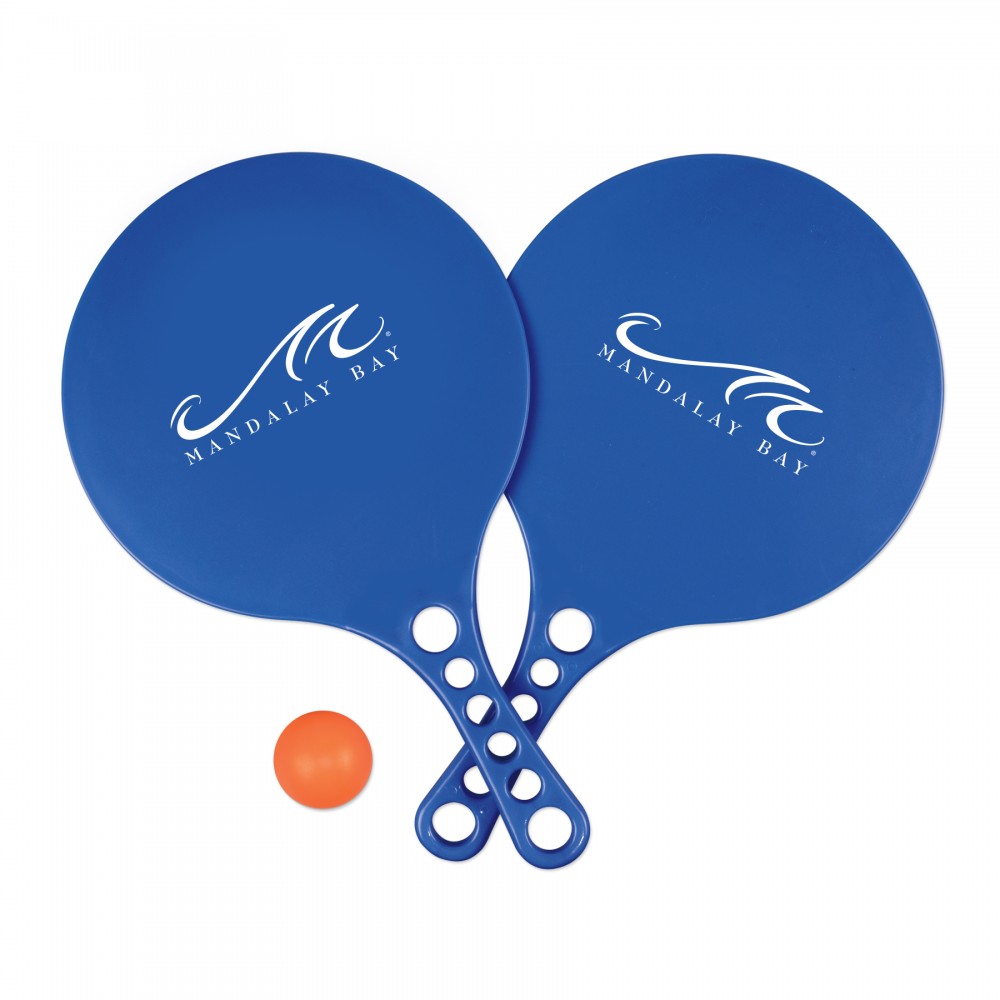 Beach Paddle Ball with Logo