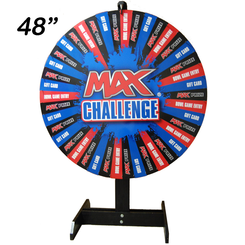 Logo Branded 48 Inch Custom Printed Prize Wheel Logo Branded 48 Inch Custom Printed Prize Wheel