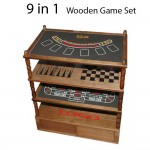 Custom 9 in 1 Combo Game Table Set
