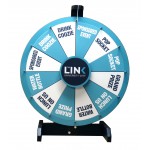 24 Inch Removable Graphics Prize Wheel with Logo