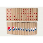 Giant Custom Branded Dominos 28 Game Pieces Game Logo Branded