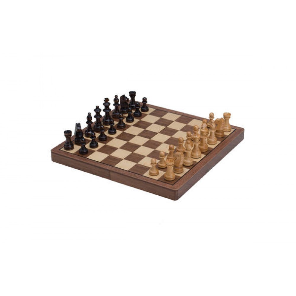 11" Foldable Magnetic Chess Set with Logo