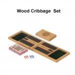 Promotional Wood Cribbage Game Set