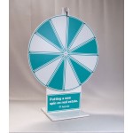Tabletop Spinner Game (w/Custom Color and Imprint) - Ticker Top with Logo