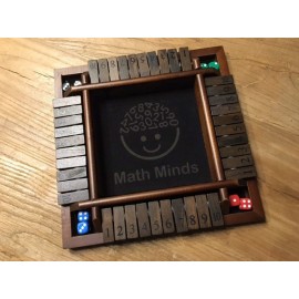 Customized Mini 4 player Shut the Box