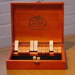 Promotional Shut the Box Game w/ 12 Numbers in Old World Styled Box