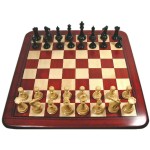 Custom Luxury Staunton Redwood Chess Set - Triple Weighted Pieces