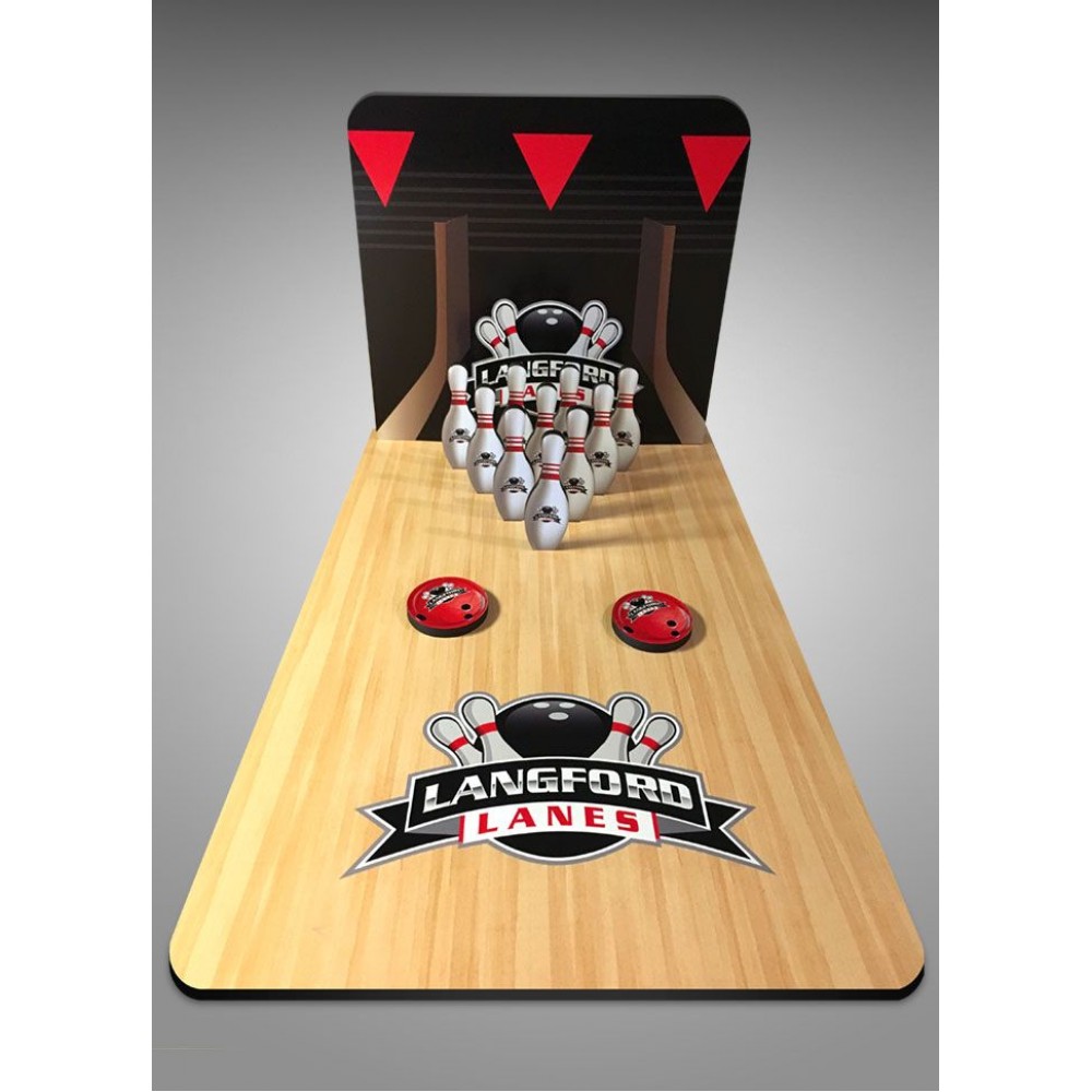 Promotional Table Top Bowling Game (8.875"long x 5.875" wide)