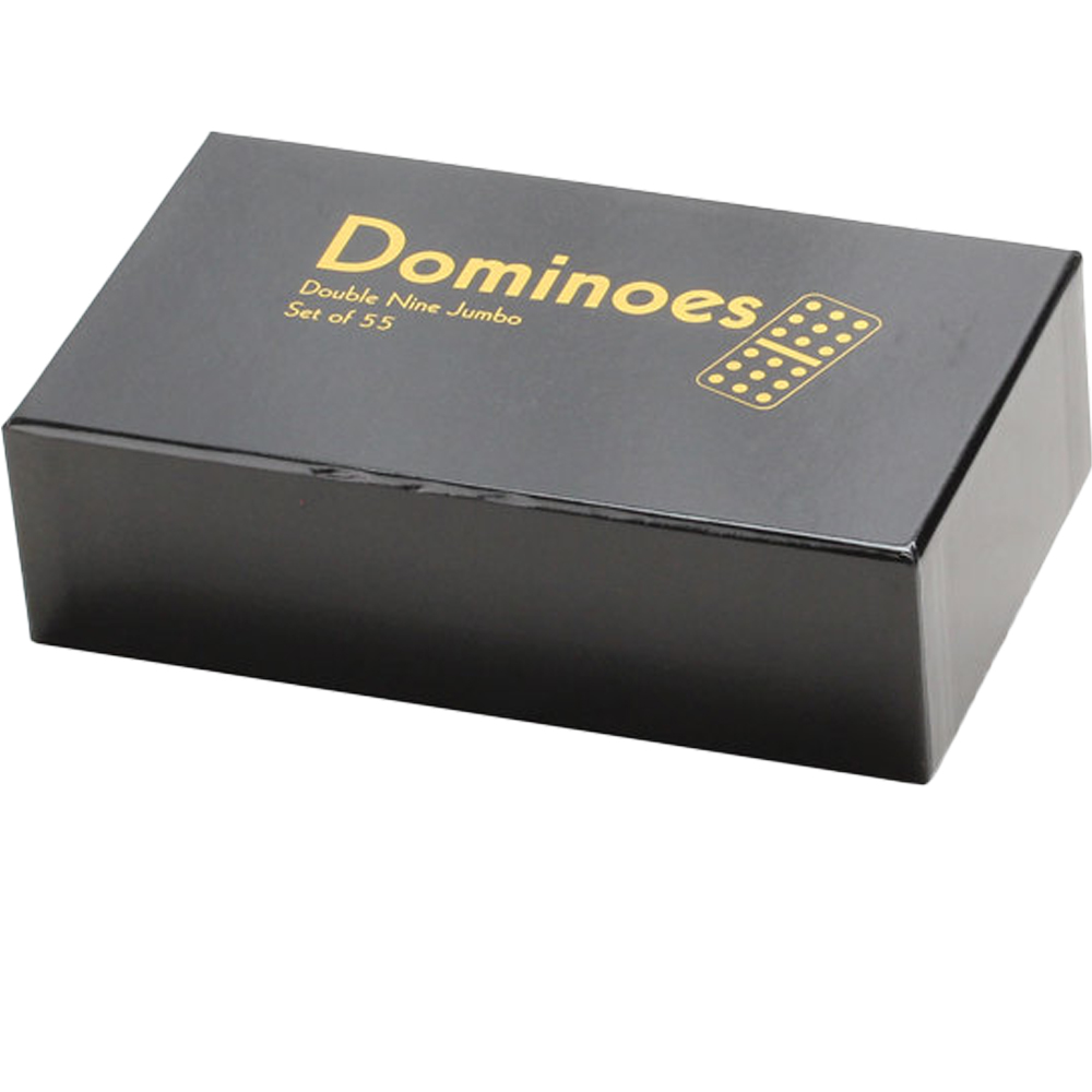 Custom Double 9 Jumbo Dominoes 2 PC Set Custom Double 9 Jumbo Dominoes 2 PC Set
