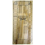 Promotional Classic Cribbage Set-Solid Wood 4 Track Board