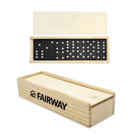 Promotional Dominoes in Wooden Box