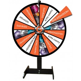 Logo Branded 40" Insert Your Graphics Prize Wheel