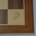 Promotional Wood Checkers Set - 12" Board