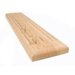 Personalized Competition Cribbage Set w/ Solid Oak Wood Sprint 2 Track Board