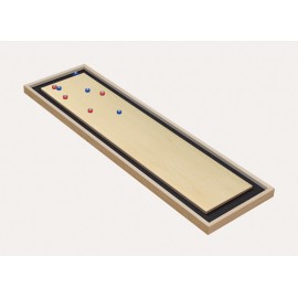Shuffleboard Game - Long Board Version with Logo