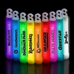 Personalized 4" Premium Glow Stick - Variety of Colors