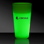 Customized 12 Oz. Green Glow Cup
