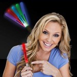 Personalized 7 1/2" Light-Up Light Stick Necklace