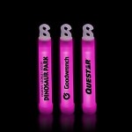 Personalized 4" Premium Pink Glow Stick