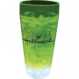 20 Oz. Plastic 5-Light Tumbler with Logo  20 Oz. Plastic 5-Light Tumbler with Logo