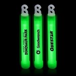 Custom 6" Premium Green Glow Stick